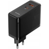 Baseus GaN5 Pro Fast Charger Type-C+USB 100W Black (CCGP090201) - зображення 3