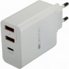 Canyon CNE-CHA08W (2USB, 2.4A PD) White - зображення 1