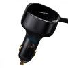 Baseus Enjoyment Retractable 2-in-1 C+L 30W Black w/2-in-1 cable (CGTX000001) - зображення 2