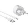 Borofone BA23A Brilliant Double USB Lightning Cable 2.4A White - зображення 3