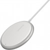 Baseus Simple Mini Magnetic Wireless Charger White (WXJK-F02) - зображення 2