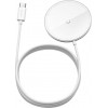 Baseus Simple Mini Magnetic Wireless Charger White (WXJK-F02) - зображення 6