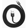 Baseus USB Cabel to USB-C Cafule 1m Grey/Black (CATKLF-BG1) - зображення 5