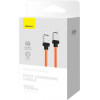 Baseus CoolPlay Series Fast Charging Cable Type-C to Type-C 100W 1m Orange (CAKW000207) - зображення 8