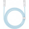 Baseus Dynamic Series Fast Charging Data Cable Type-C to Type-C 100W Blue 2m (CALD000303) - зображення 1