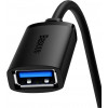 Baseus AirJoy Series male to female USB 3.0 2m Black (B00631103111-03) - зображення 4