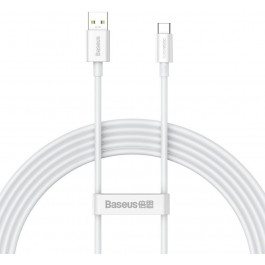   Baseus Superior Series USB Cable to USB-C PD 65W 2m White (CAYS001002)