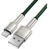 Baseus Cafule Metal Data Cable USB for Lightning 2m Green (CALJK-B06) - зображення 7