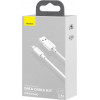 Baseus Simple Wisdom Data Cable Kit Lightning USB 1.5m White (TZCALZJ-02) - зображення 7