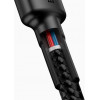 Baseus Cafule Series Type-C PD2.0 60W Flash charge Cable 20V 3A 1m Red black (CATKLF-G91) - зображення 4