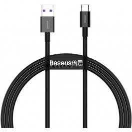   Baseus Superior Series Fast Charging Type-C 1m Black (CATYS-01)