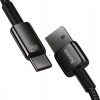 Baseus Tungsten Gold Fast Charging USB to Type-C 100W 2m Black (CAWJ000101) - зображення 3