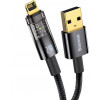 Baseus Explorer Series Intelligent Power-Off Lightning Cable 2m Black (CATS000501) - зображення 4