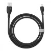 Baseus Pudding Series USB - Lightning 2.4A 2m Black (P10355700111-01) - зображення 5