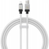 Baseus CoolPlay Series USB Cable to Lightning 2.4A 1m White (CAKW000402) - зображення 1