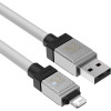 Baseus CoolPlay Series USB Cable to Lightning 2.4A 1m White (CAKW000402) - зображення 7