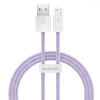 Baseus Dynamic Series Fast Charging Data Cable USB to Lightning 1m Purple (CALD000405) - зображення 1