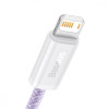 Baseus Dynamic Series Fast Charging Data Cable USB to Lightning 1m Purple (CALD000405) - зображення 2