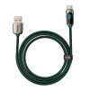 Baseus Display Fast Charging Data Cable USB to Type-C 66W Green 2m (CASX020106) - зображення 3