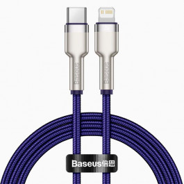   Baseus Type-C to Lightning PD 20W 1M Cafule metal Purple (CATLJK-A05)