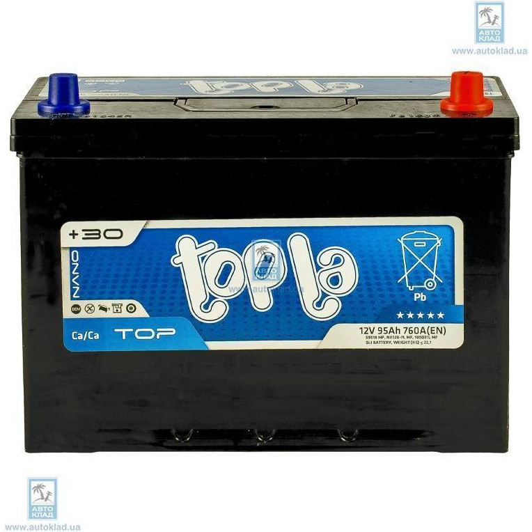 Topla Top Energy Japan 6СТ-95 АзЕ (118895) - зображення 1