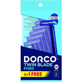   Dorco Бритвы одноразовые  Twin Blade для мужчин 2 лезвия 6 шт (8801038588513)