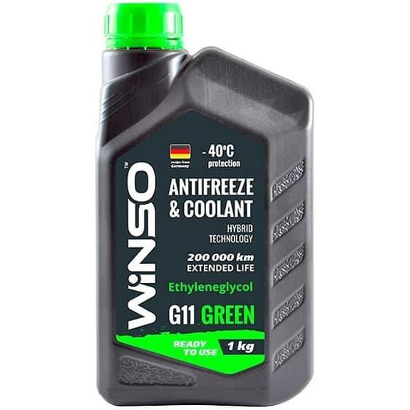 Winso ANTIFREEZE & COOLANT WINSO GREEN G11 880960 - зображення 1