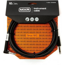   Dunlop DCIS10R MXR STANDARD INSTRUMENT CABLE 10ft (Straight/Right)