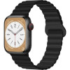 Drobak Ремінець Silicone Magnetic Link для Apple Watch All Series 38/40/41mm Dark black (898922) - зображення 1