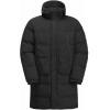 Jack Wolfskin Пуховик зимовий довгий чоловічий  Dellbrueck Long Jkt 1207551-6502 M Чорний (4064993899436) - зображення 1