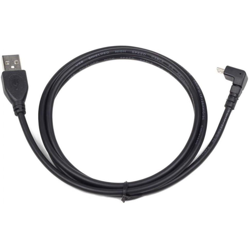 Cablexpert USB 2.0 Micro 5P to AF 1.8m (CCP-mUSB2-AMBM90-6) - зображення 1