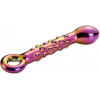 Dream toys GLAMOUR GLASS RIBBED G-SPOT DILDO (DT21833) - зображення 3