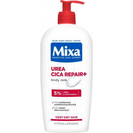   MIXA Відновлююче молочко  Urea Cica Repair+ для дуже сухої шкіри тіла 400 мл (3600550978681)