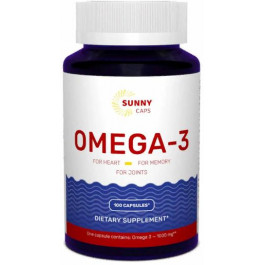   Sunny Caps Omega-3 Activ Powerfull тисячі mg Омега-3 100 гелевих капсул