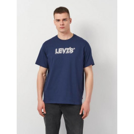   Levi's Футболка бавовняна чоловіча  Ss Relaxed Fit Tee 16143-1340 S Синя (5401128869046)