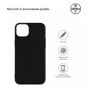 ArmorStandart Matte Slim Fit Apple iPhone 15 Plus Black (ARM68242) - зображення 3