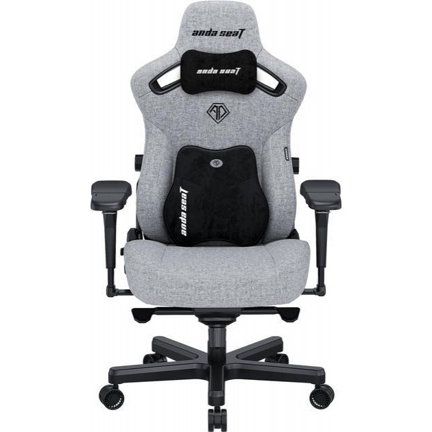 Anda Seat Kaiser 3 Pro XL Grey Fabric (AD12YDC-XL-01-G-PV/F-G02) - зображення 1