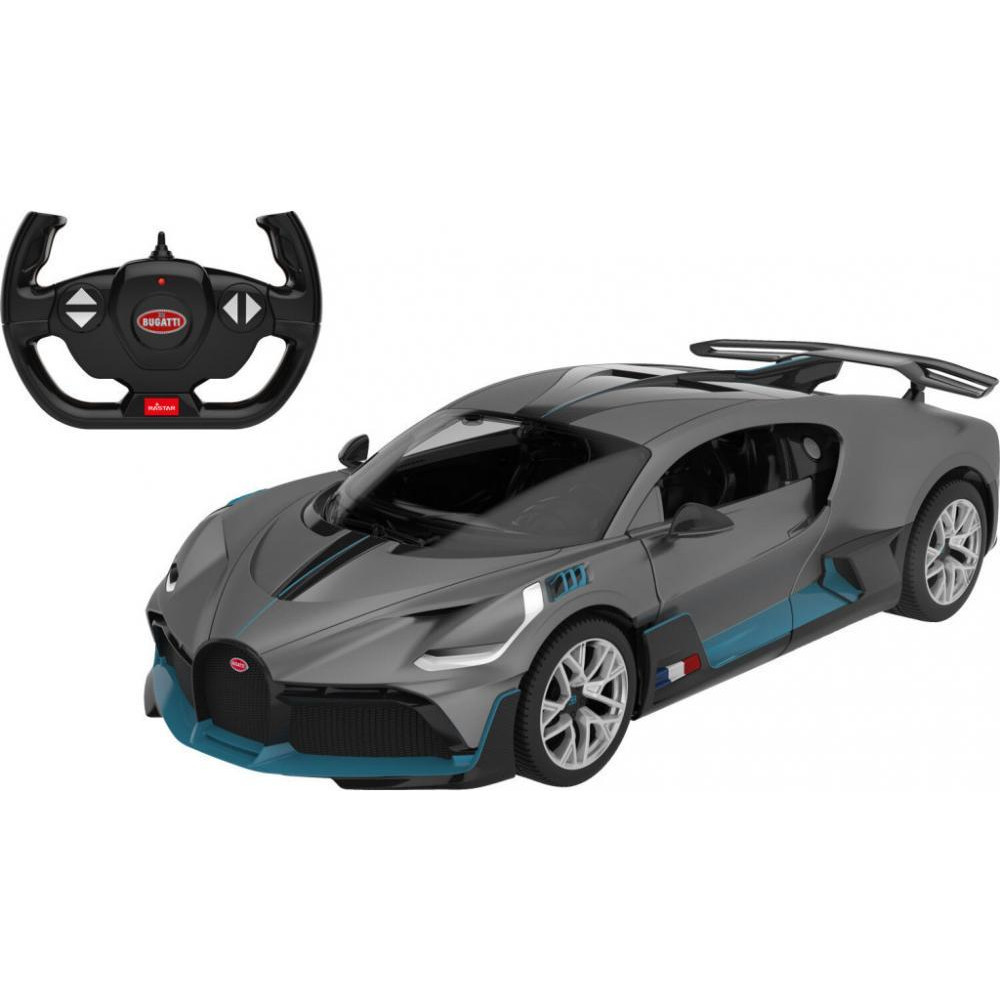 Rastar Bugatti Divo 1:14 Сіра (98060 gray) - зображення 1