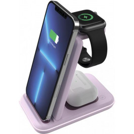   Canyon WS-304 Wireless Charging Station Iced Pink (CNS-WCS304IP)