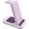 Canyon WS-304 Wireless Charging Station Iced Pink (CNS-WCS304IP) - зображення 3