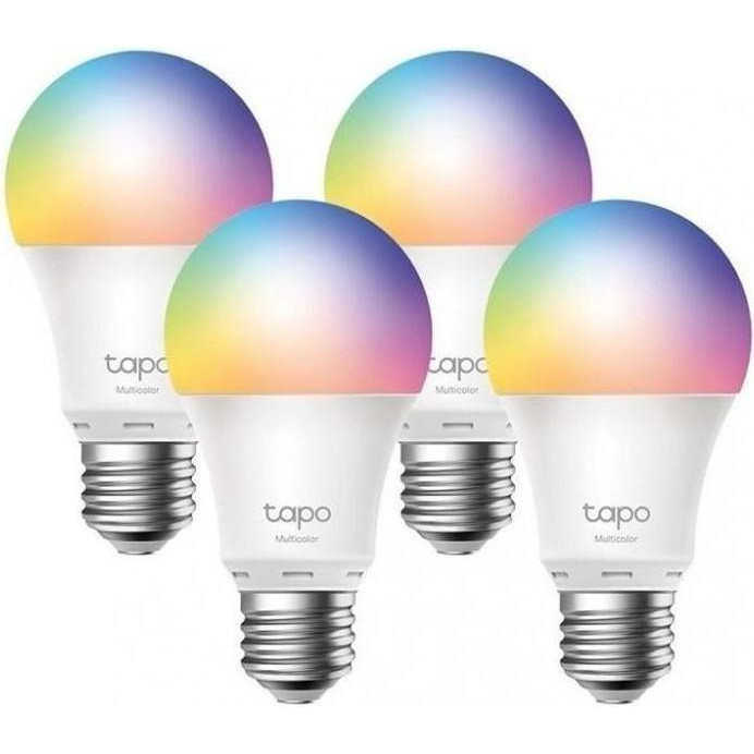 TP-Link Smart LED Wi-Fi Tapo L530E N300 Multicolor 4 шт (TAPO-L530E-4-PACK) - зображення 1