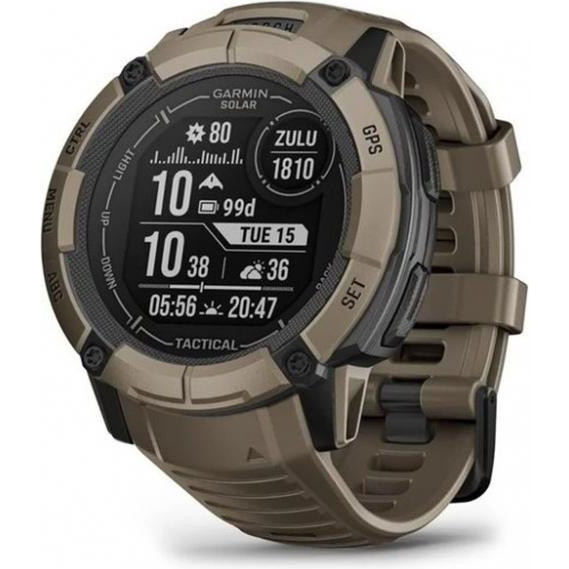 Garmin Instinct 2X Solar - Tactical Edition Coyote Tan (010-02805-12/02/64) - зображення 1