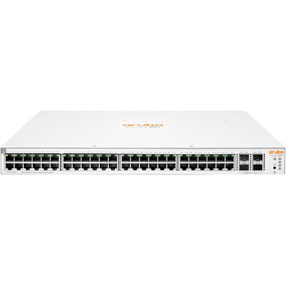 HP Aruba Instant On 1930 48G Class4 PoE 4SFP/SFP+ 370W Switch (JL686A) - зображення 1