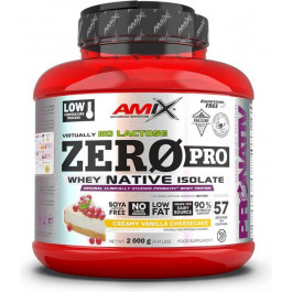   Amix ZeroPro Protein 2000 g /57 servings/ Creamy Vanilla Cheescake