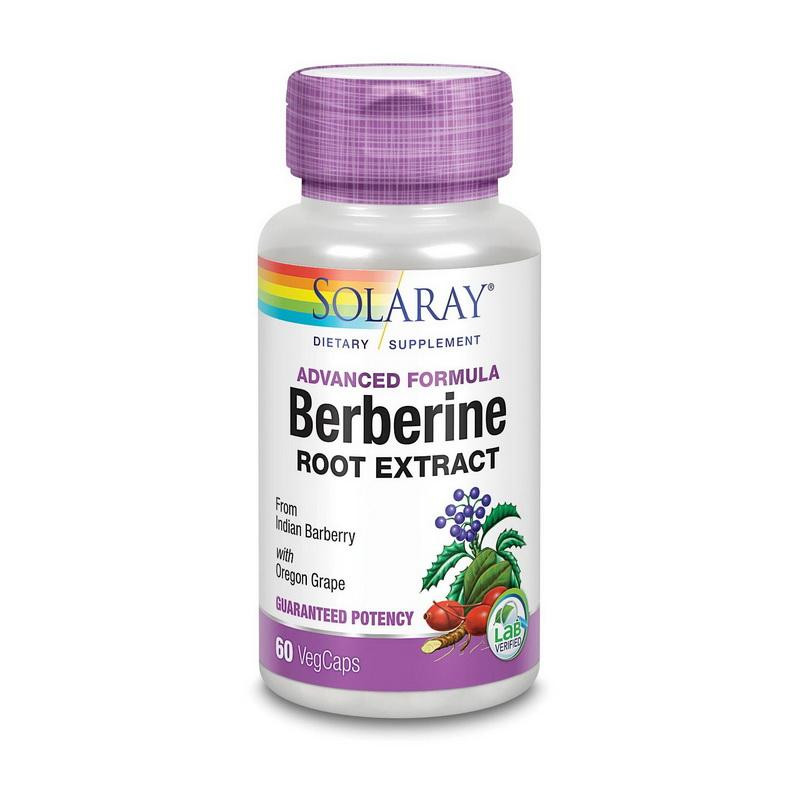 Solaray Берберин + Орегонский виноград Solaray Berberine root extract 60 капсул - зображення 1