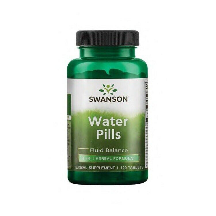 Swanson Таблетки для воды  Water Pills 120 таблеток - зображення 1