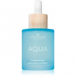   Cocosolis AQUA Filler-Effect Hyaluron Supreme зволожуюча сироватка для молодшого вигляду 50 мл