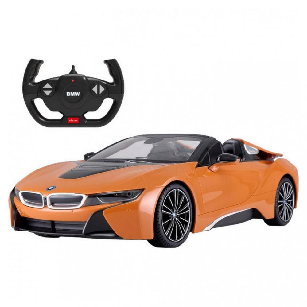 Rastar BMW i8 Roadster 1:14 (95560 orange) - зображення 1