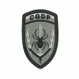   101 Inc. Нашивка 101 Inc. CGDP 3D PVC - Grey (444130-7021)