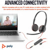 POLY BlackWire C3225 USB-C HS Stereo Black (8X229A6) - зображення 4